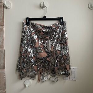 Milly Sequin Skirt NWT
